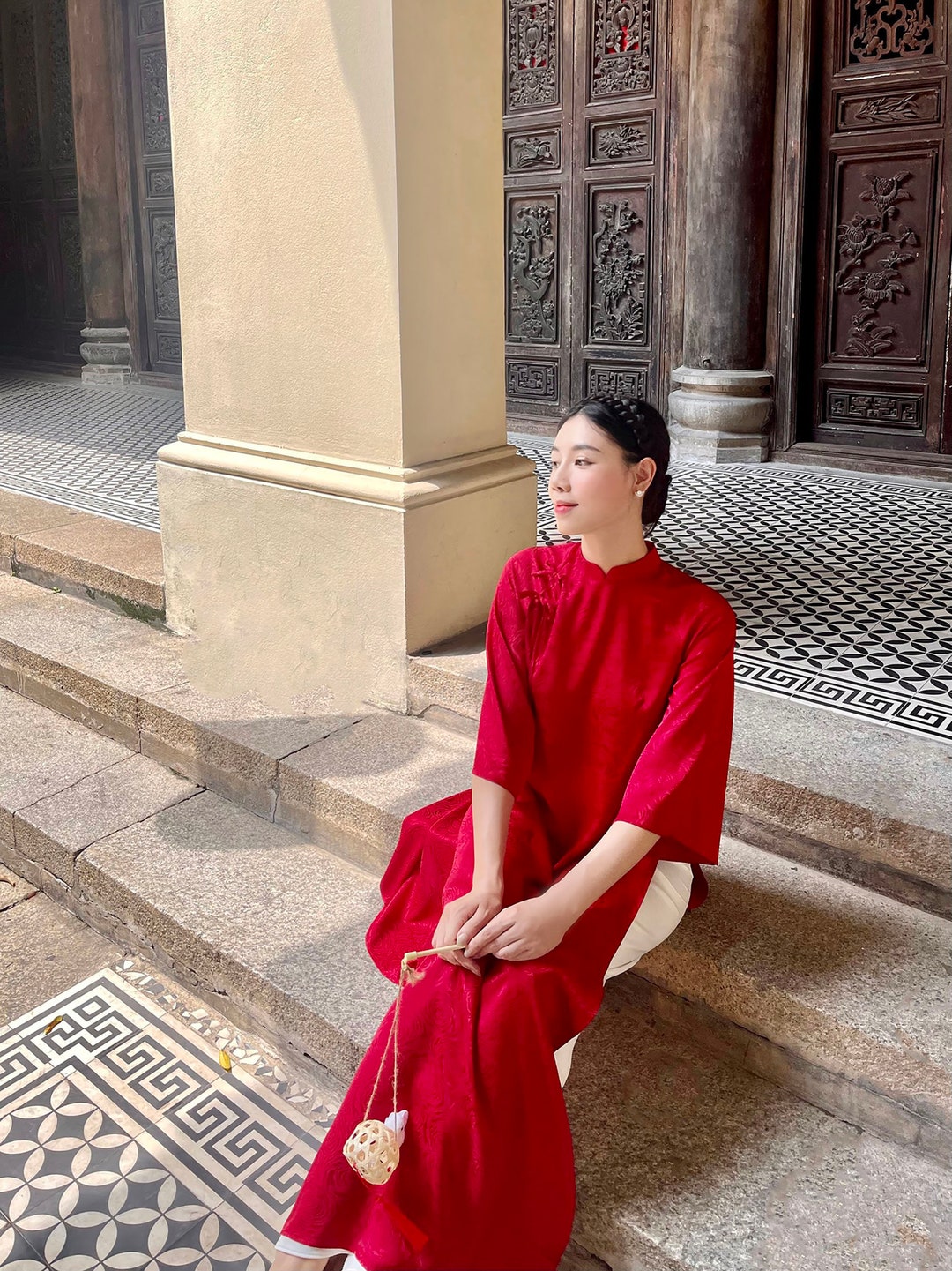 AI NHU Vietnamese Traditional Ao Dai for Women, Ao Dai for Girls, Ao Dai Vietnam, Silk Loose Form Ao Dai - Etsy AI NHU Vietnamese Traditional Ao Dai for Women, Ao Dai for Girls, Ao Dai Vietnam, Silk Loose Form Ao Dai - Etsy