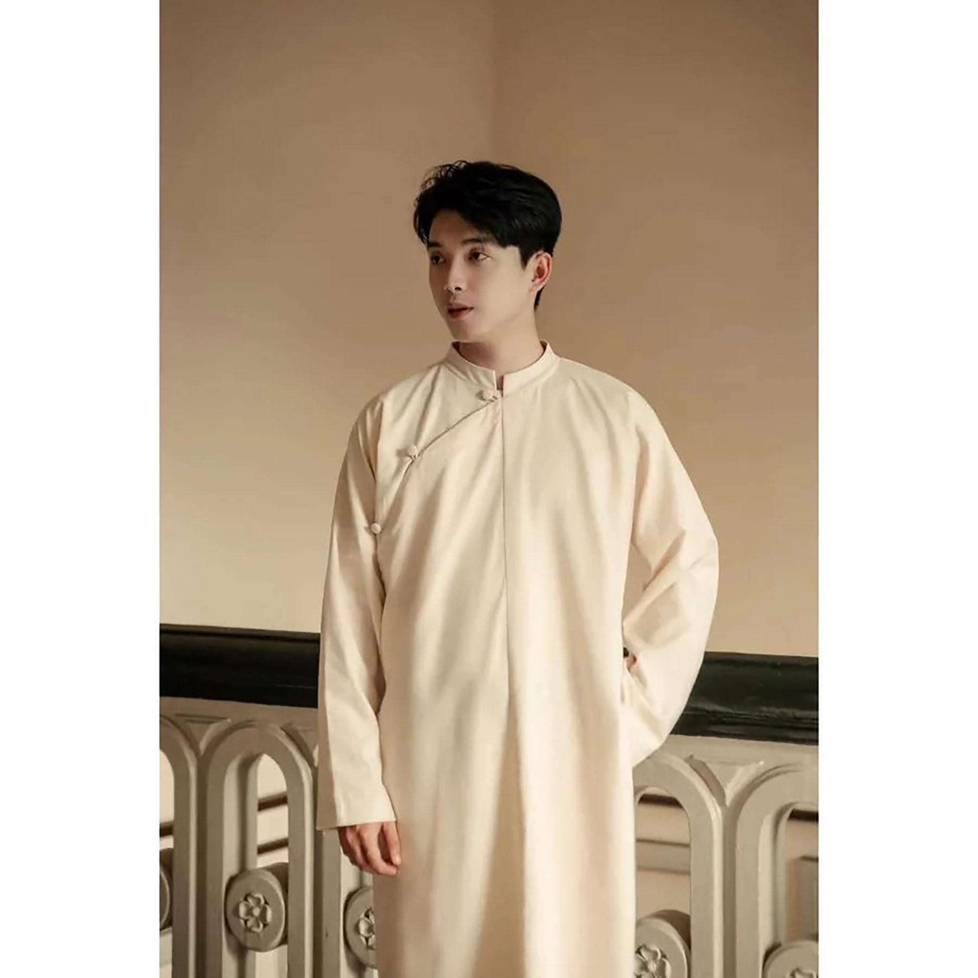 VU Traditional Ao Dai for Men, Ao Dai Vietnam, Pre-made VU Traditional Ao Dai for Men, Ao Dai Vietnam, Pre-made