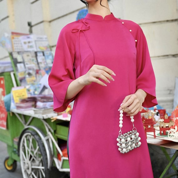 DIEU MAI Vietnamese Traditional Ao Dai for Women, Ao Dai for
