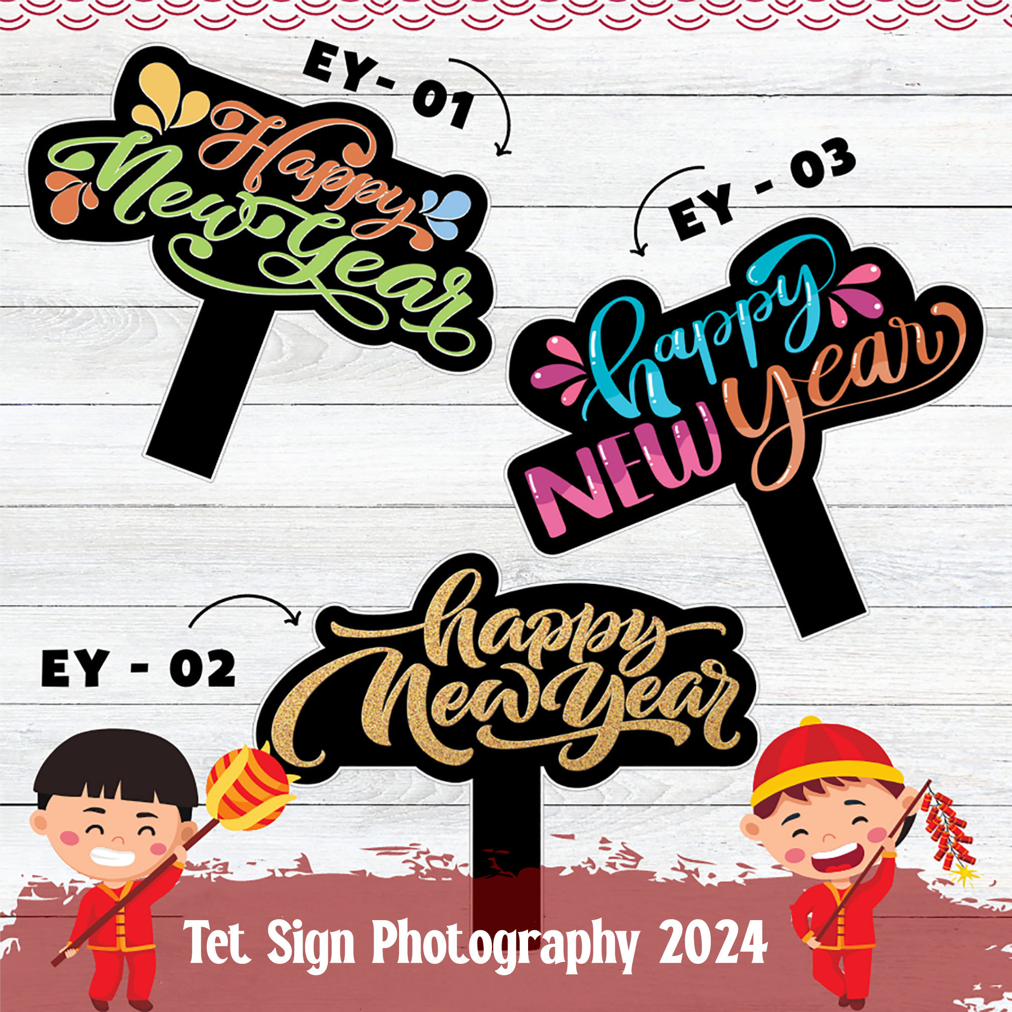 Tet Sign Photography, Bang Cam Tay Chup Hinh Tet, Vietnamese Lunar New Year  Decoration, Funny Sign, Year End Celebration - Etsy Finland