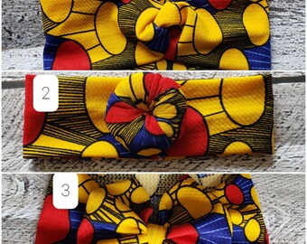 Kids Stretchy Headband: Twisted, Top Knot, Bow - 3 Styles