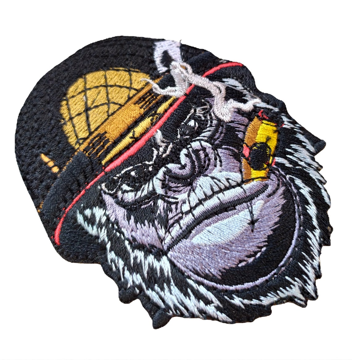 Gorilla patch iron  sew on clothes embroidery smoking cigar  etsy Gorilla patch iron  sew on clothes embroidery smoking cigar  etsy