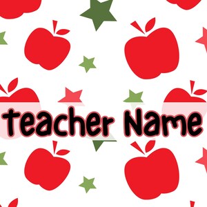 Apples and Stars Hall-pashouder png-ontwerp - GRATIS op maat