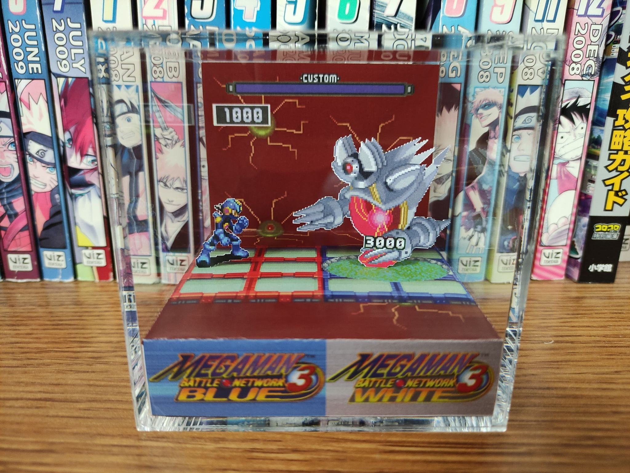 Mega Man Diorama - Mega Man vs Alpha (Battle Network), Mega Man 3D 