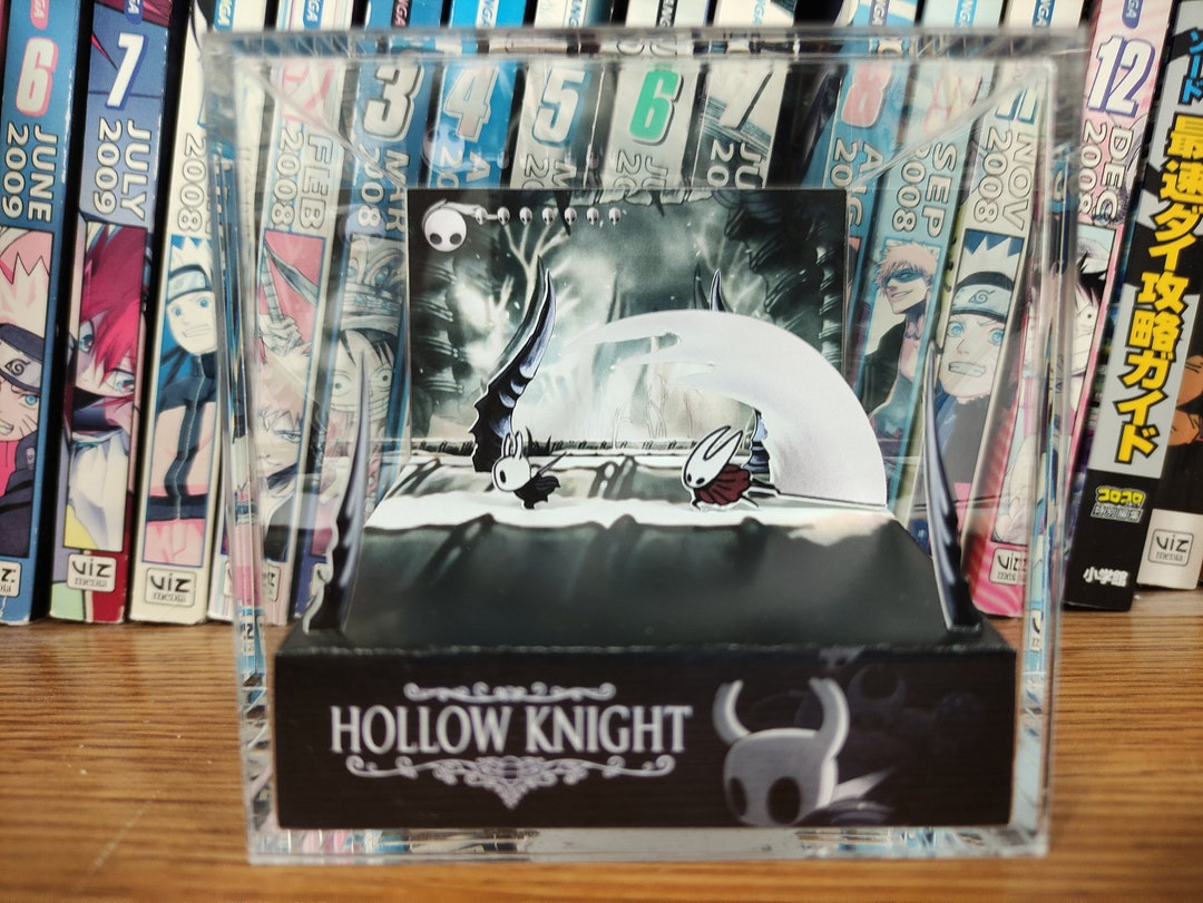 Hollow Knight Diorama Hollow Knight Vs the Hornet Hollow Etsy