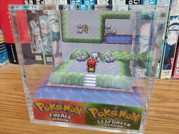 Pokemon Firered and Leafgreen Mewtwo Pokemon Diorama -  Sweden