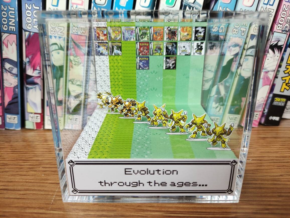 Generation Alakazam Alakazam 3D Diorama Cube Alakazam -  Norway