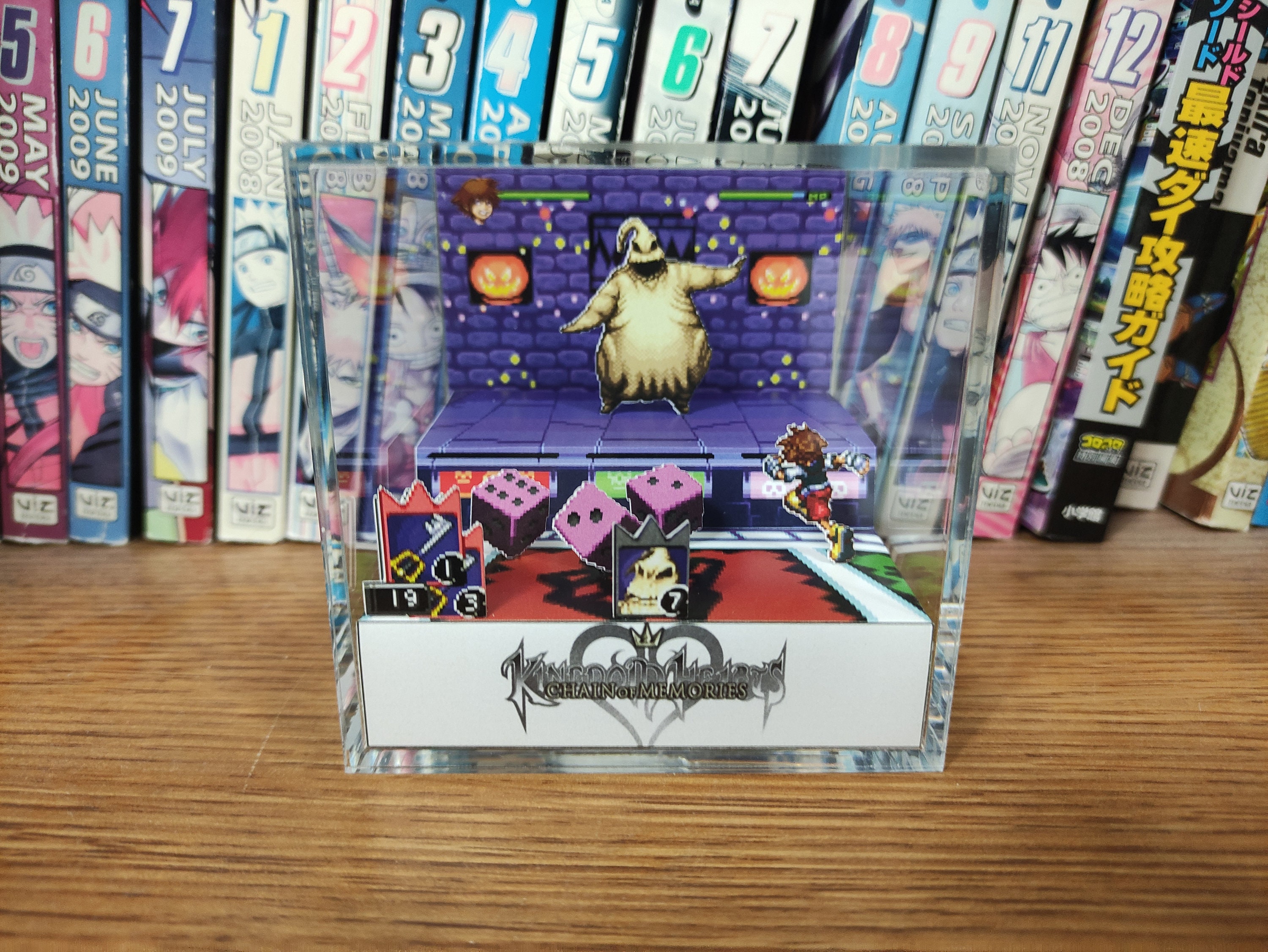 Kingdom Hearts Diorama Sora Vs Oogie Boogie Kingdom Hearts - Etsy India