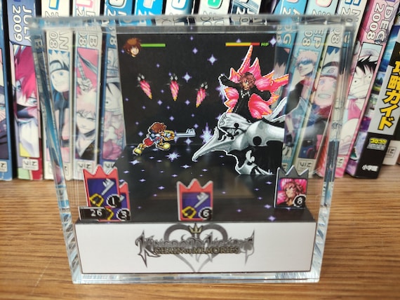Kingdom Hearts Diorama - Sora Vs Marluxia Specter, Kingdom Hearts 3D  Diorama Cube, Handmade Crystal Diorama Cube, Unique Gift for Gamers - Etsy