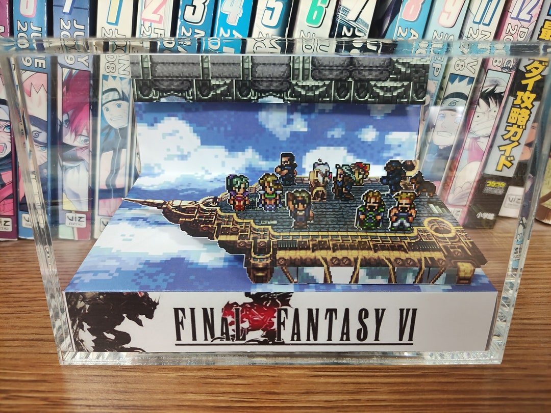 Final Fantasy VI Diorama - Blackjack Airship, Final Fantasy 3D