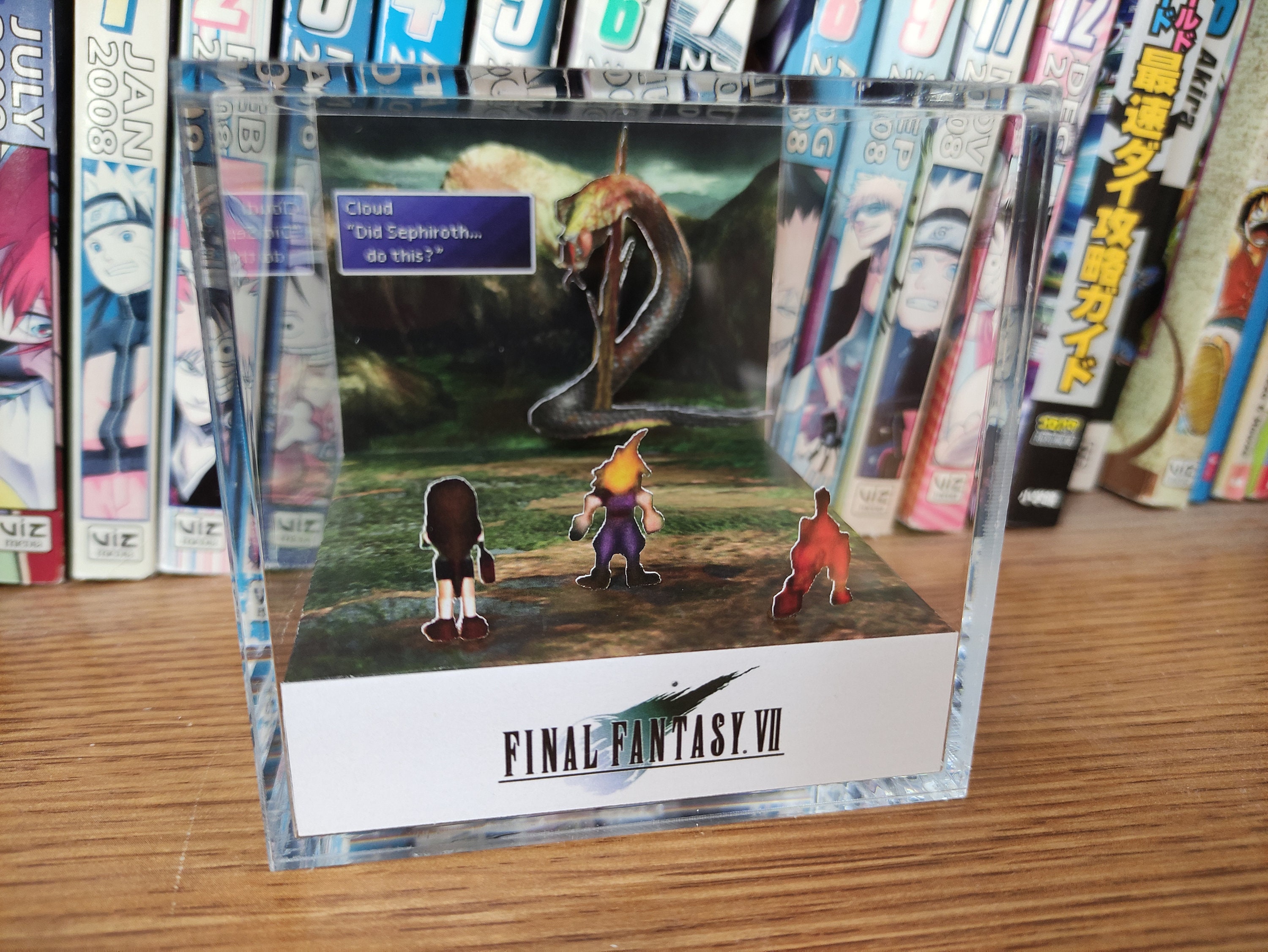 Final Fantasy VII - Cloud Did Sephiroth Do This? (snake) - Final