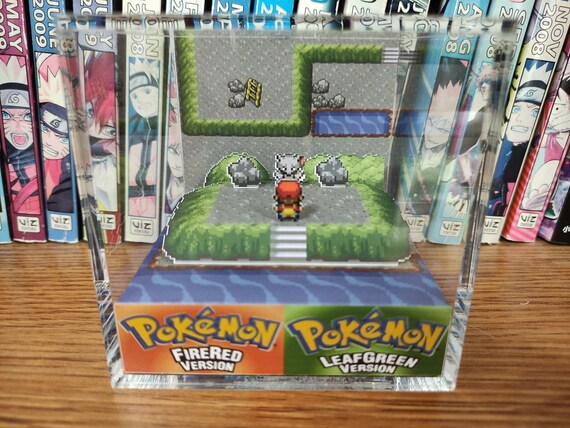 Pokemon Firered and Leafgreen Mewtwo Pokemon Diorama -  Sweden