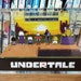 Undertale Diorama - Sunset Together (Undertale Ending) LAR, Undertale 3D Diorama Cube, Handmade Crystal Diorama Cube, Unique Gift for Gamers 