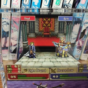 Fire Emblem Diorama - Lloyd Vs Rath (the Blazing Blade), Rath Fire ...
