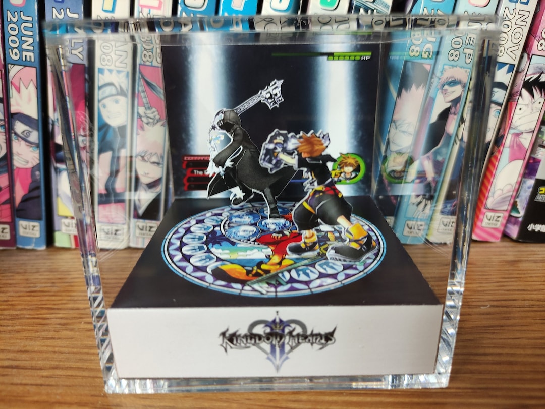 Kingdom Hearts 2 Diorama - Sora Vs Roxas, Kingdom Hearts 3D