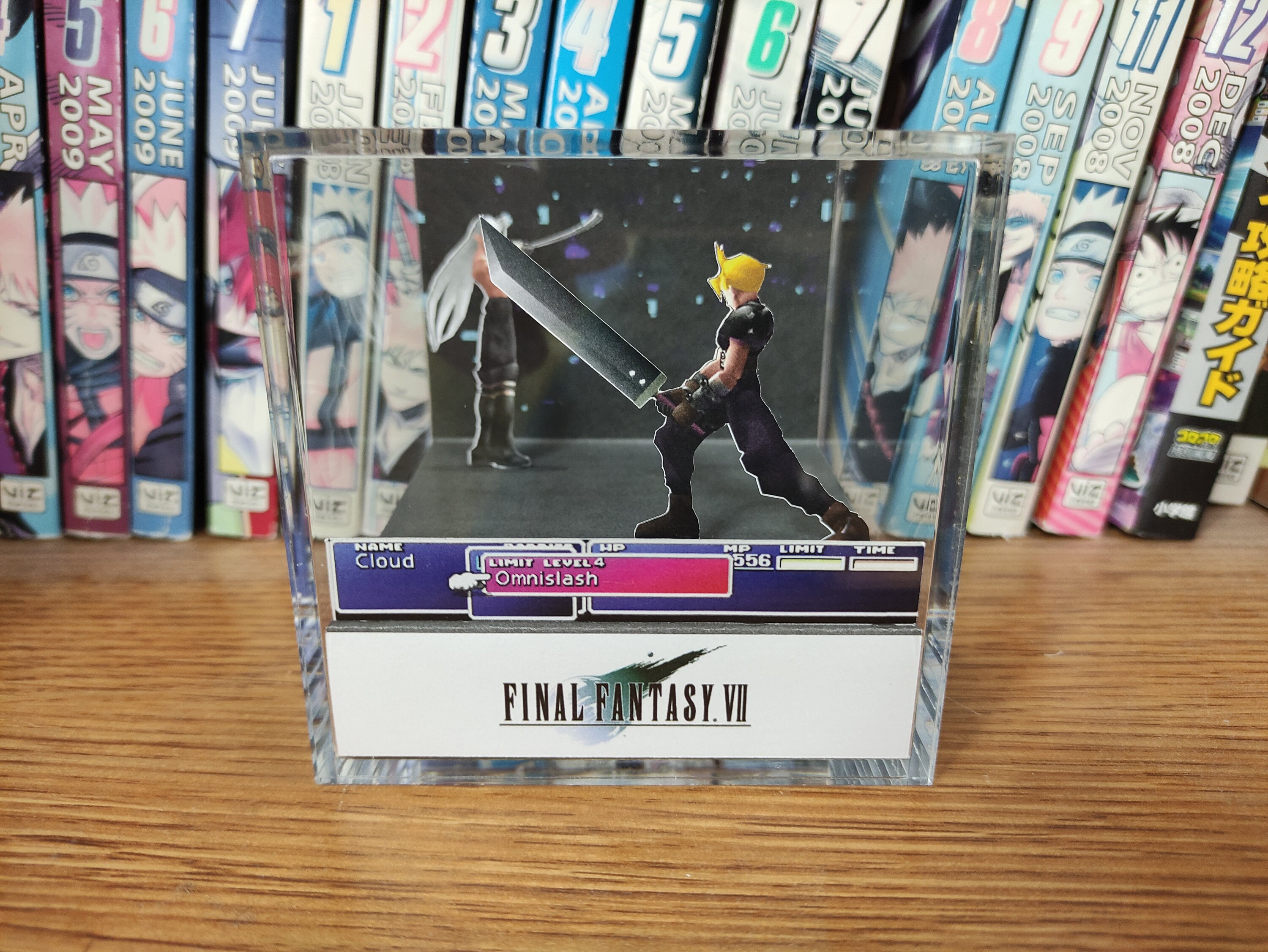 Final Fantasy VII - Sephiroth Vs Cloud - Final Fantasy 3D Diorama
