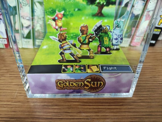 Golden Sun Djinn Battle Golden Sun Djinn Encounter Mars Etsy