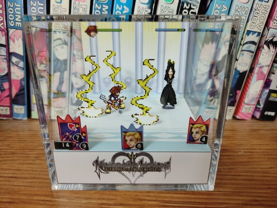 Kingdom Hearts Diorama - Sora Vs Larxene, Kingdom Hearts 3D