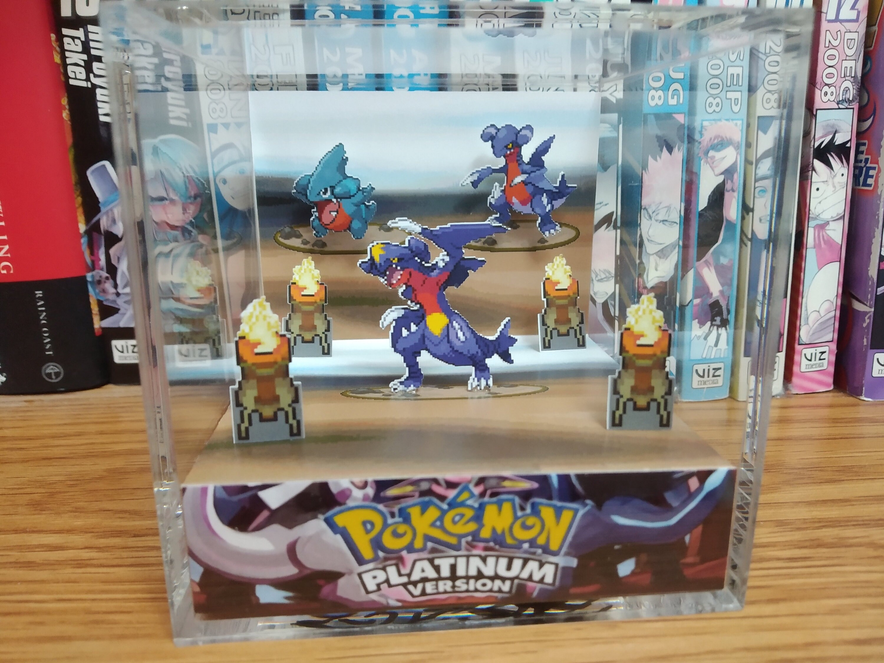 Evolution Garchomp platinum Gible Gabite Garchomp 3D Etsy