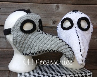 OH! Another Plague Doctor Mask! Crochet Pattern *PATTERN ONLY*