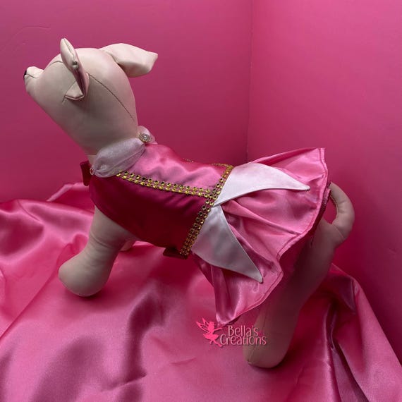 Disfraz De Princesa Rosa Corazón Para Niña