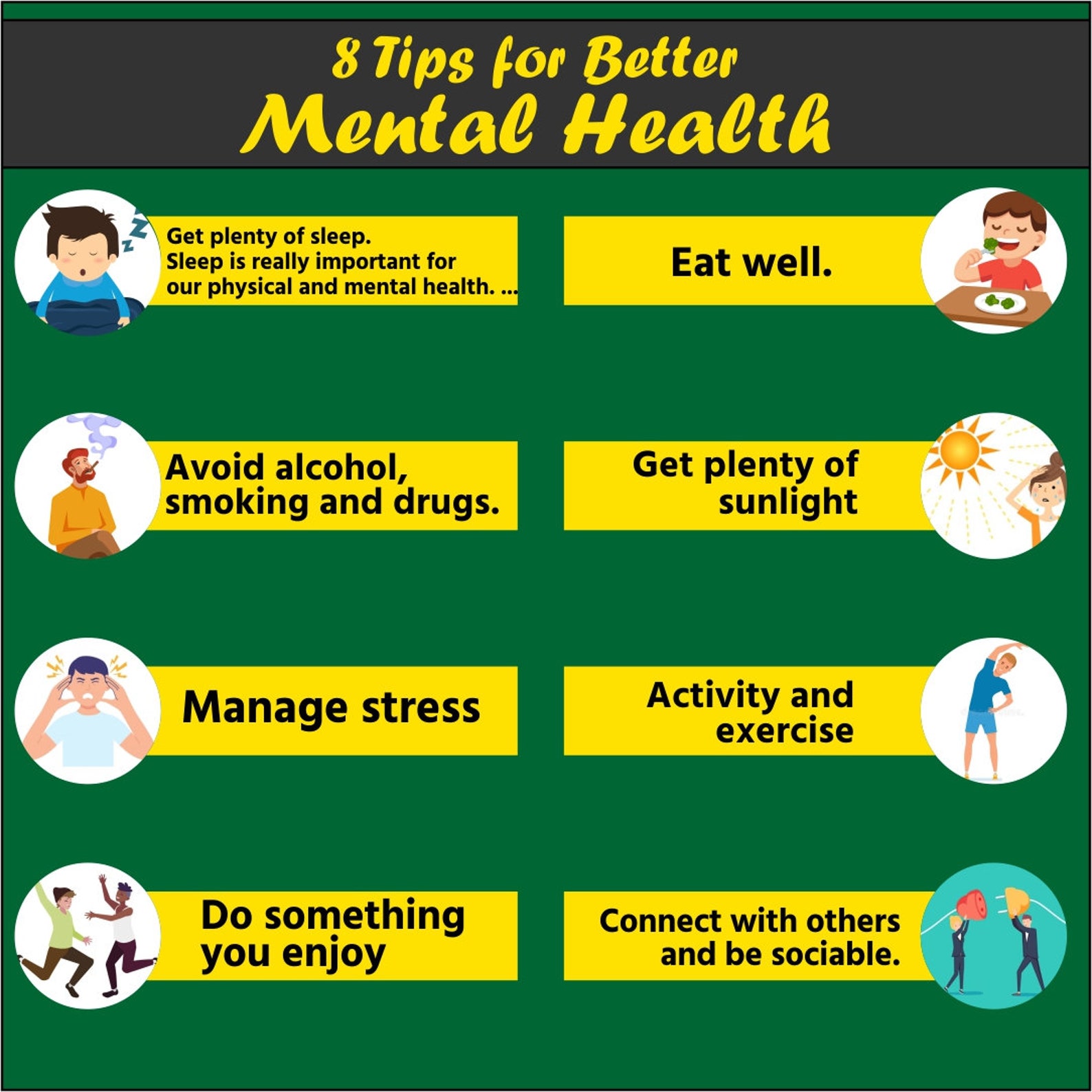 50 Mental health infographics Health Infographics Instagram Etsy