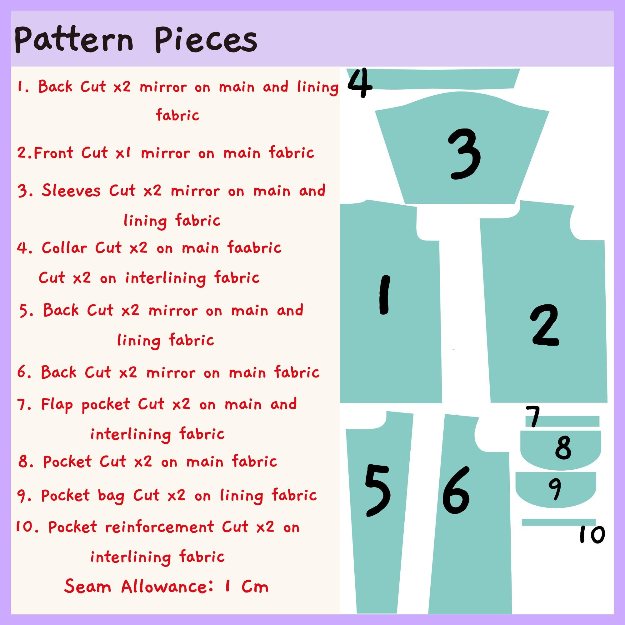 Undercoat Pattern Dark Academia Gothic Coat Pattern, Victorian Overcoat Sewing Pattern ...