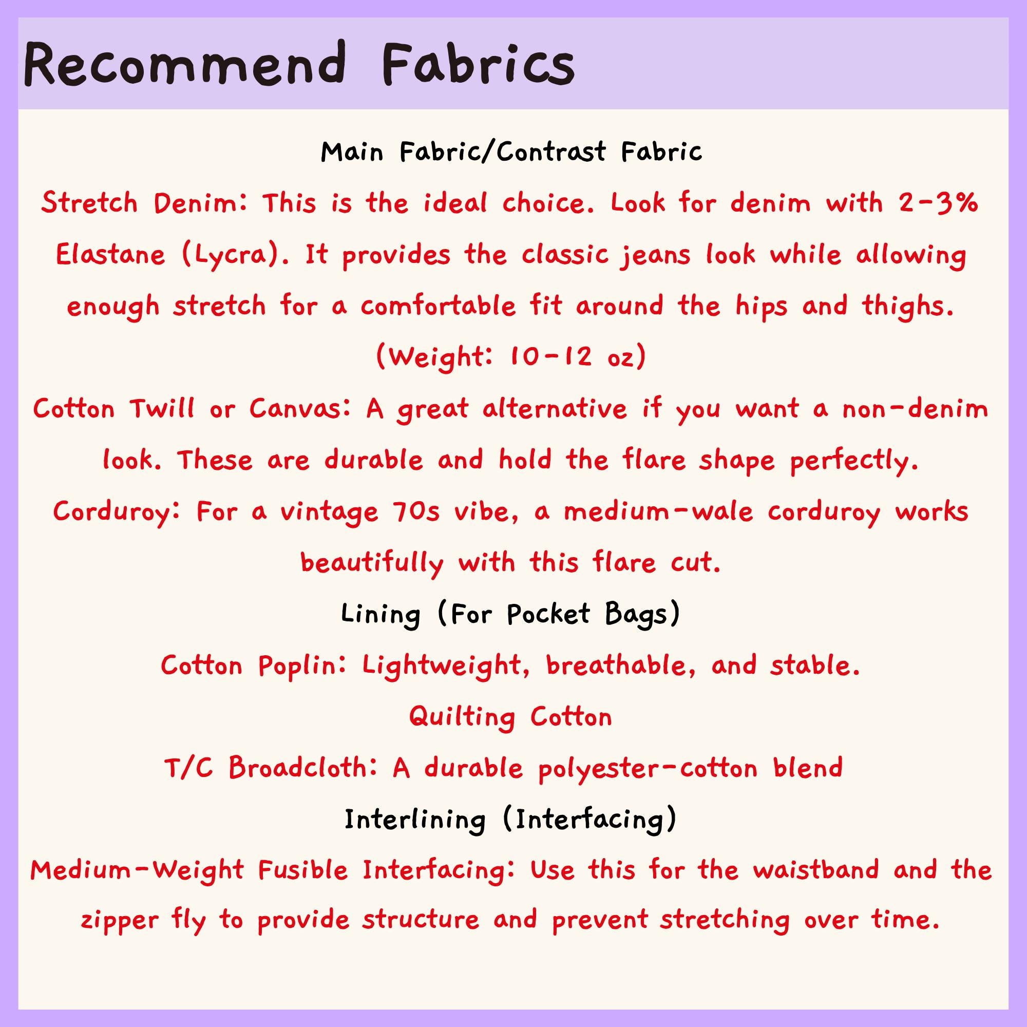 Retro Flare Leg Pants PDF Sewing Pattern for Women, 70s Style Wide Leg ...