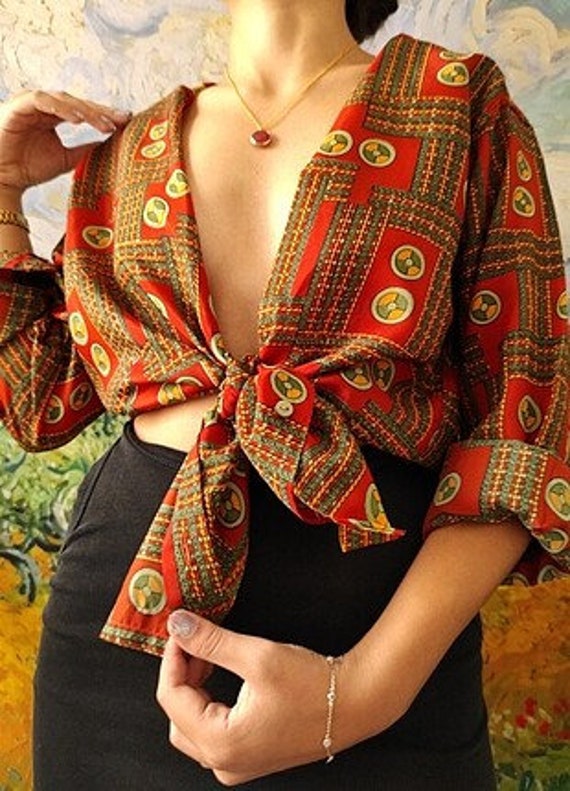 Vintage Print Shirt
