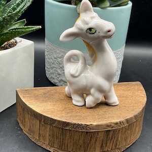 VTG Porcelain Horse Pony Figurine Off White Made in Japan