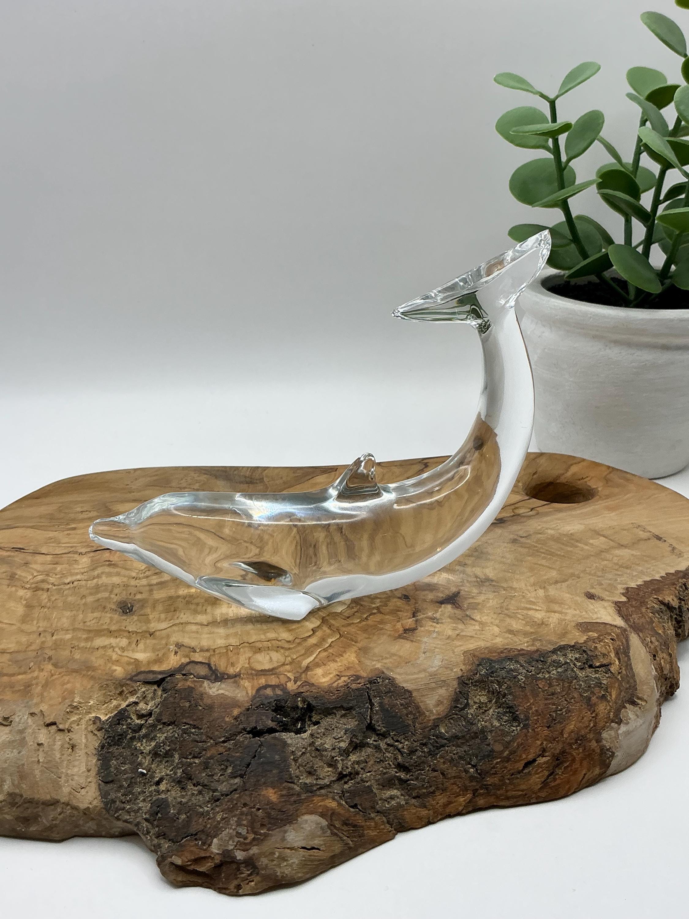 Baccarat Crystal Dolphin - Etsy