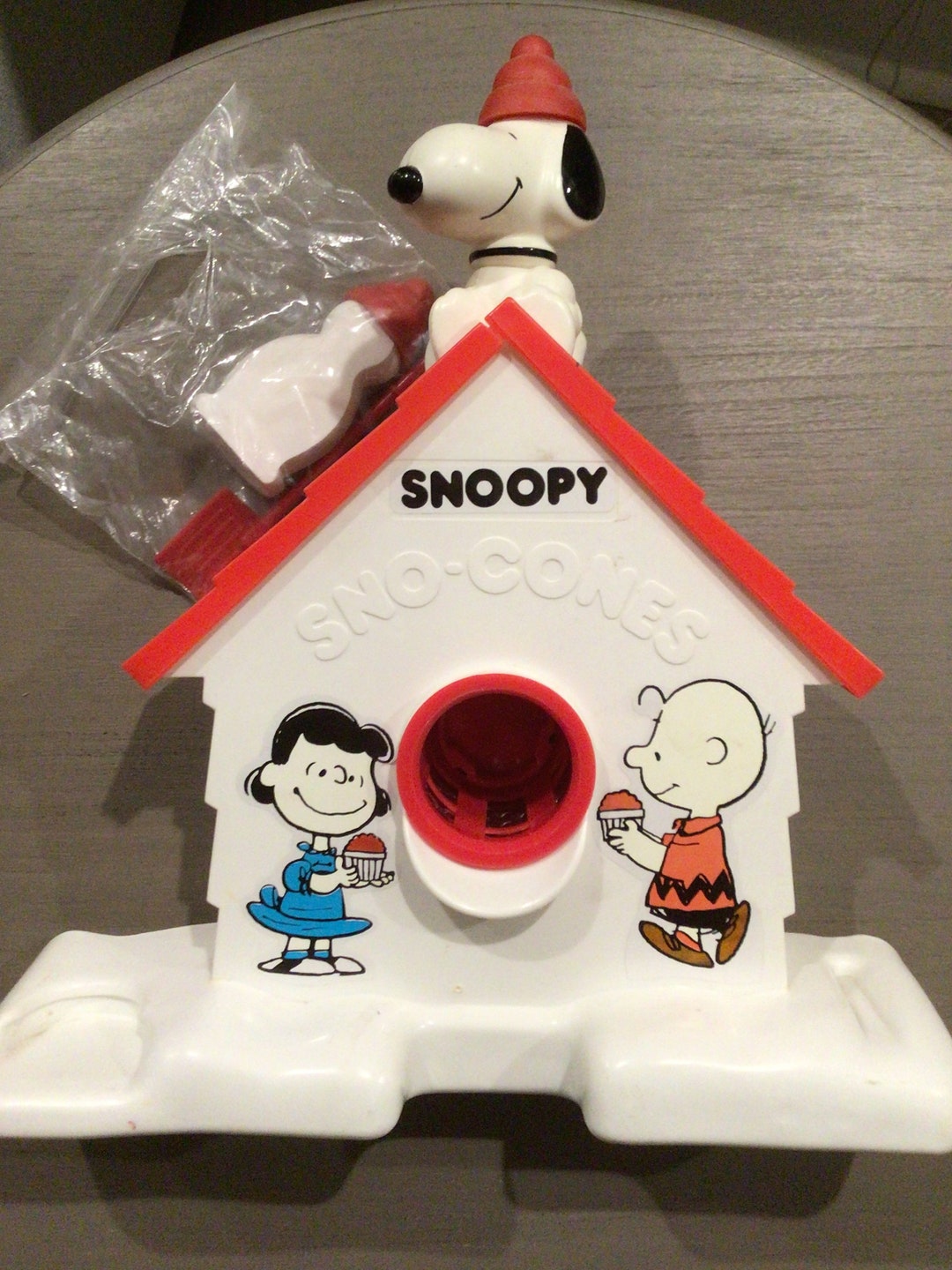 Vintage Snoopy Snocone Maker Etsy