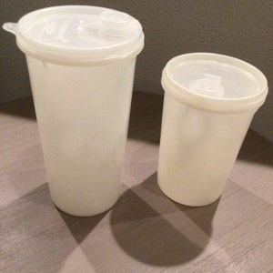 Set of 2 Vintage Tupperware Pitchers/Containers