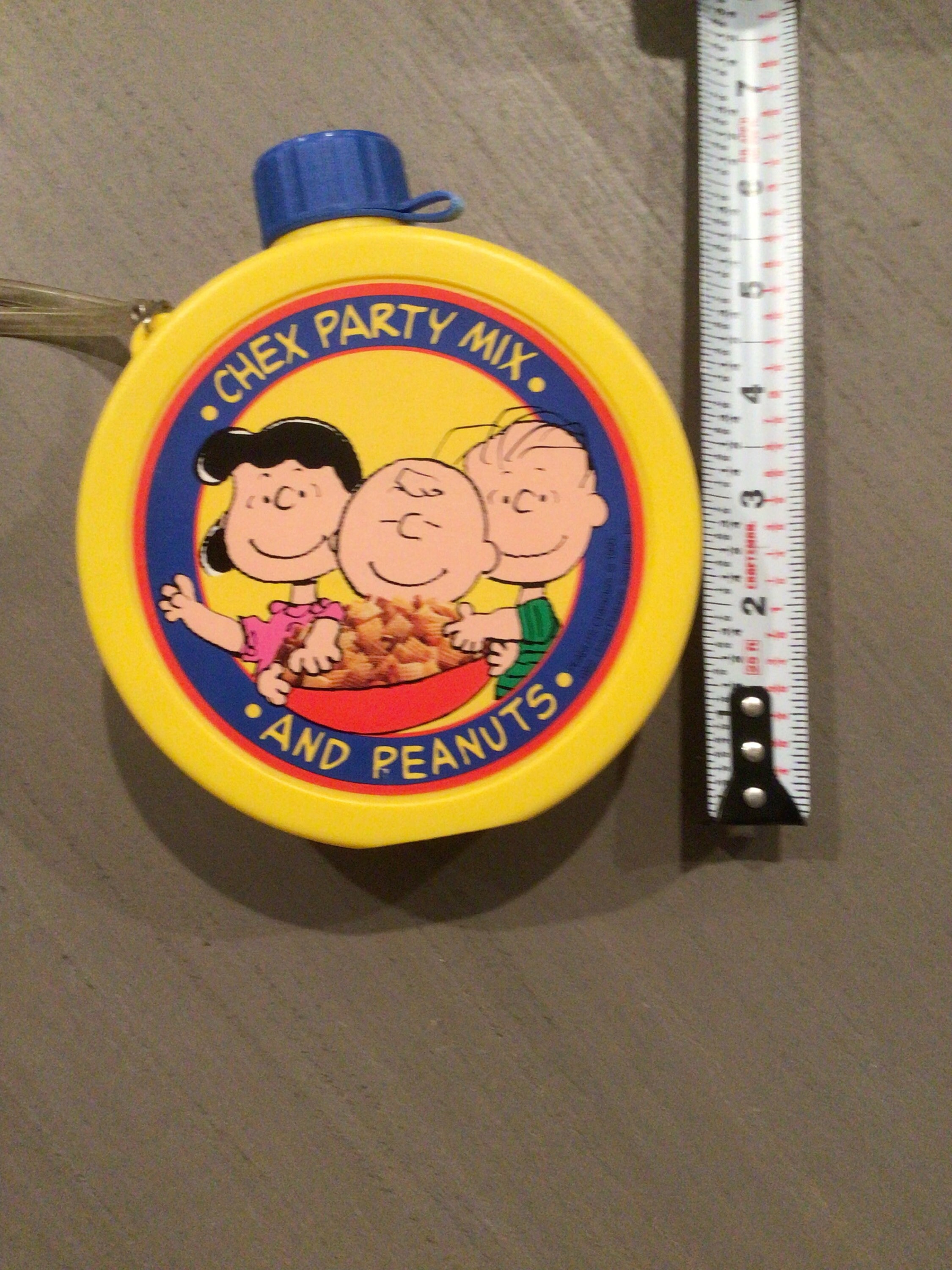 Vintage 1990 Chex Party Mix and Peanuts Plastic Canteen - Etsy