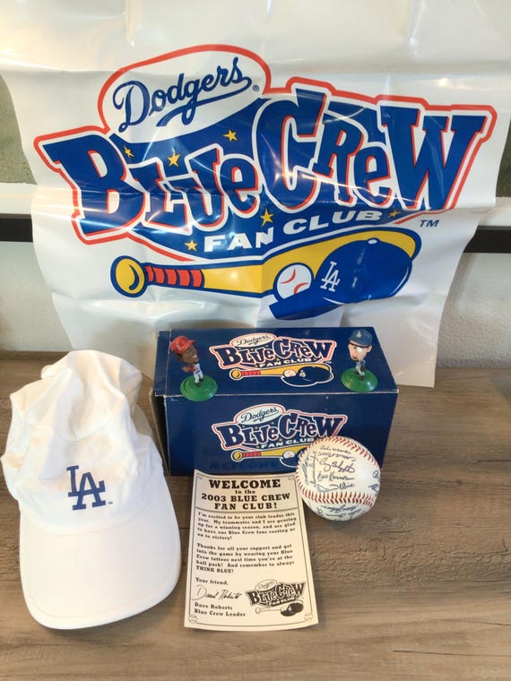ロサンゼルス・ドジャース ファンクラブボックス 2003 Dodgers Blue Crew Fan Club Game Day Giveaway Box of