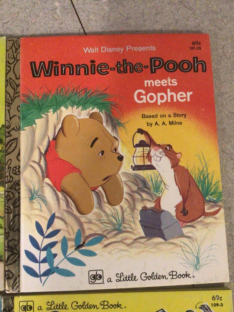 Set of 5 Vintage “A Little Golden Book” Children’s Books - Etsy
