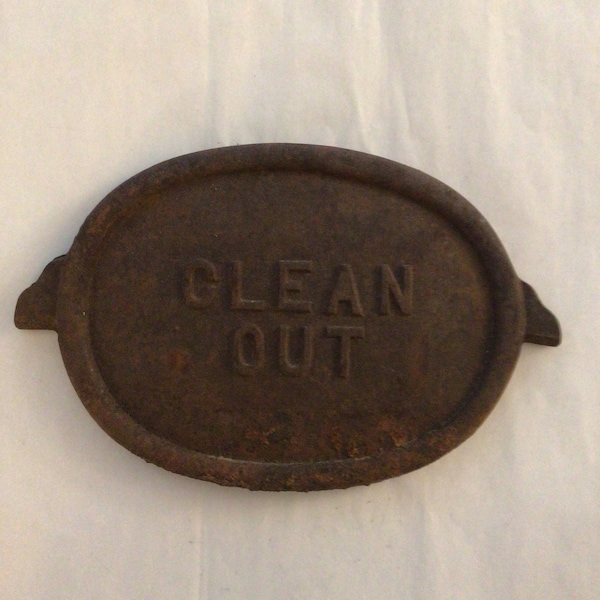 Cast Iron Clean Out Etsy