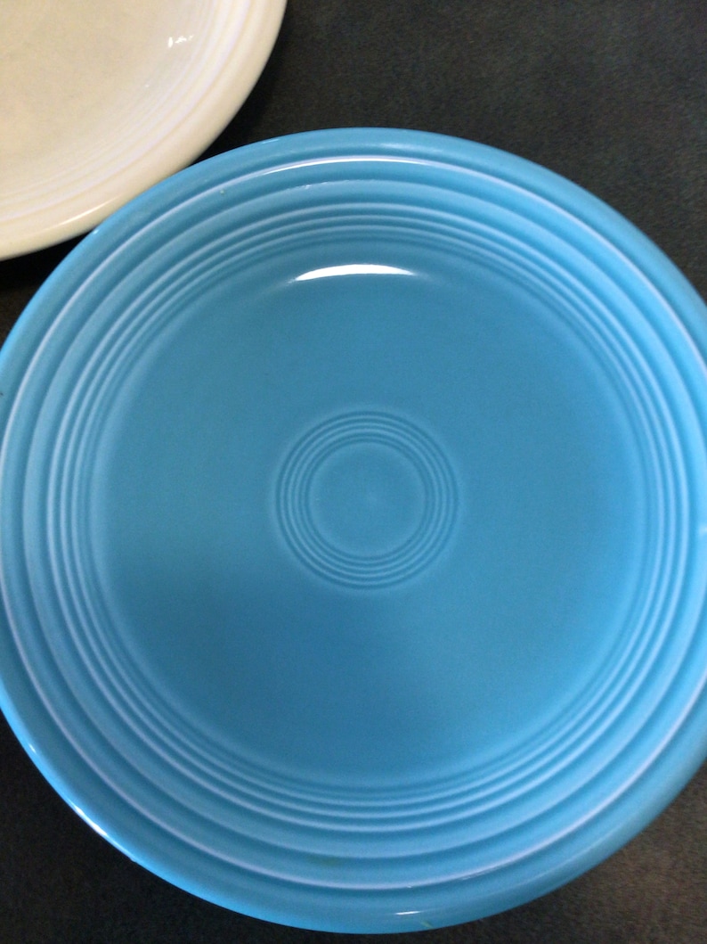 3 Vintage Fiesta Salad Plates Etsy