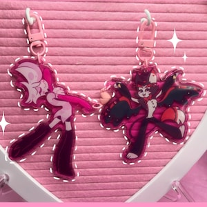 Huskerdust Acrylic Charms