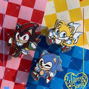 Sonic and Friends Hard Enamel Pin