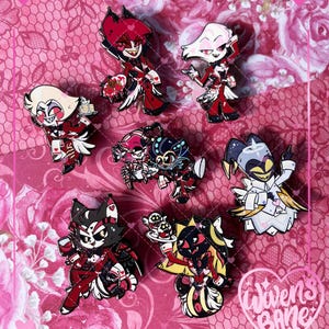Alastor Hazbin Hotel Pins - Etsy
