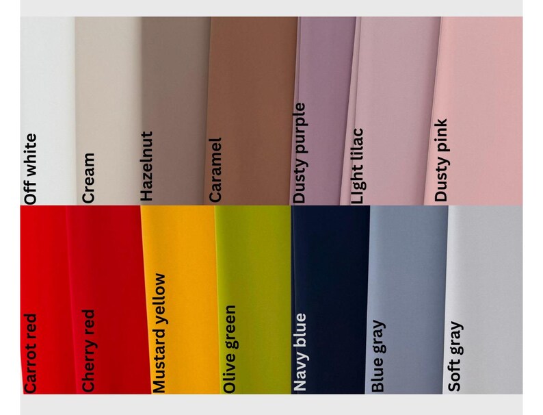 Crepe Fabric: Medium Weight Polyester Elastane Blend, Dressmaking Fabric image 10