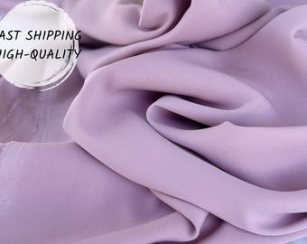 Crêpestof op maat gesneden: duurzame mix van polyester en elasthaan