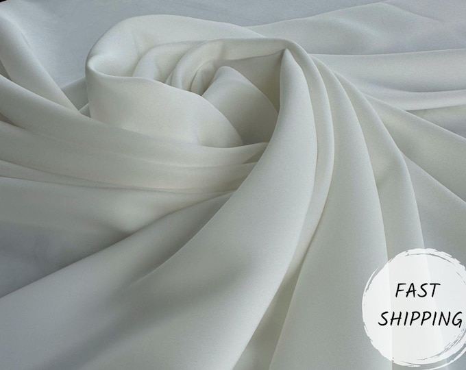 Bridal Gown Crepe Fabric in Multiple Colors Crepe Fabric With 18% ...
