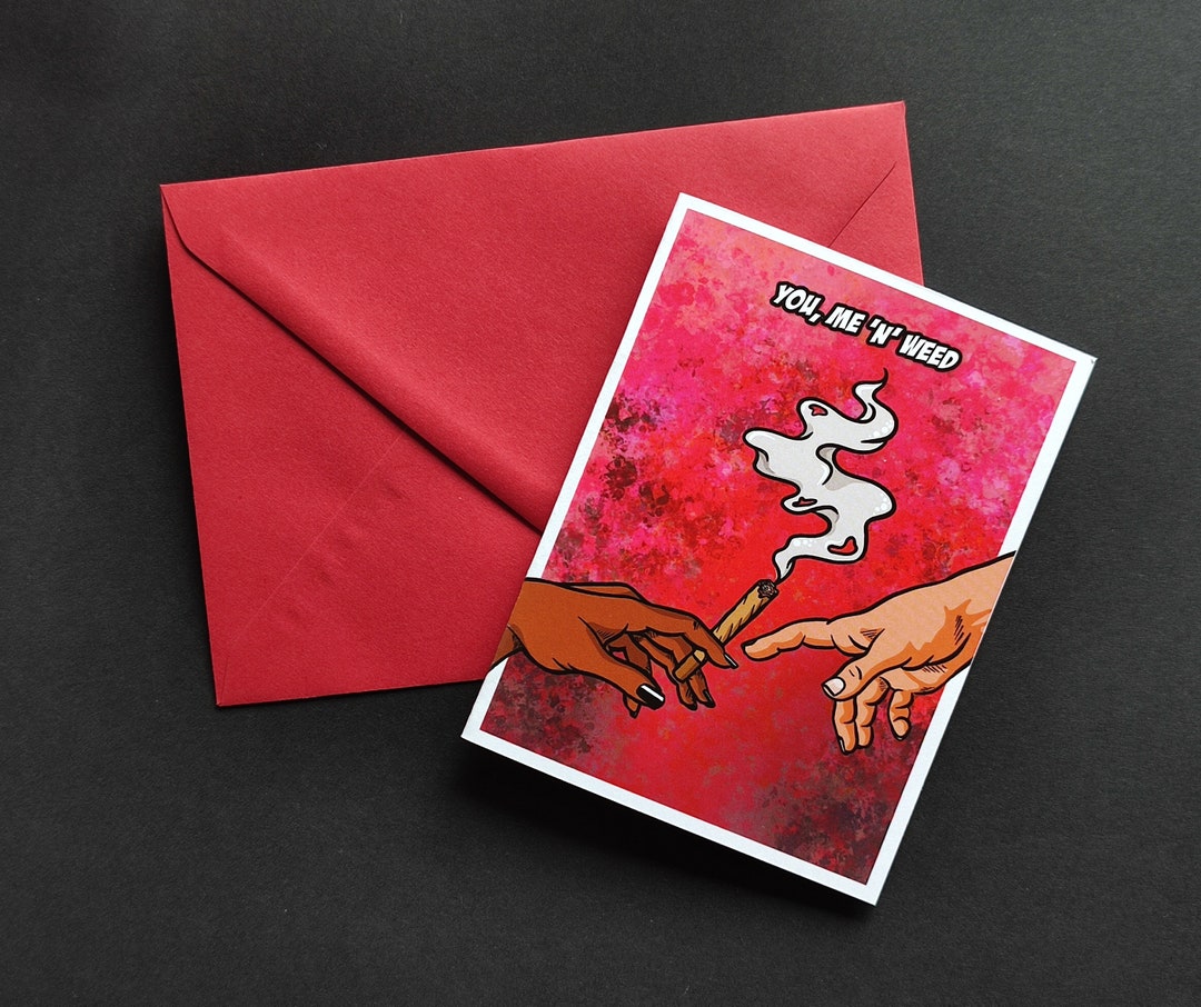 Dirty Cards Funny Card Stoner Card Weed Cannabis Gifts for Him Gifts ...