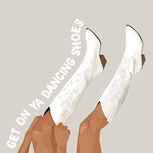 Get On Ya Dancing Shoes Arctic Monkeys Print | Arctic Monkeys Lyrics | Minimalist Neutral Print | Arctic Monkeys Print | Dancing Shoes Quote