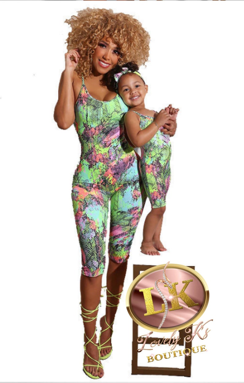 Mommy /& Me Romper set