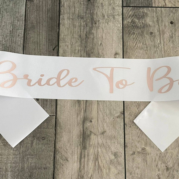 Bride to be, personalised sash, white or silver , personalised bride to be sash , hen party , hen do sash, bride tribe