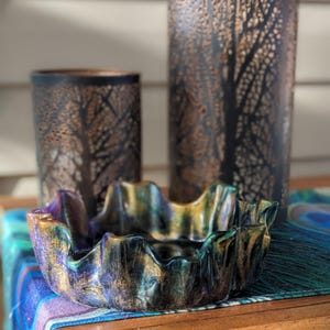 Irregular Resin Bowl