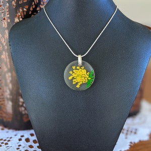 Yellow Flower Necklace